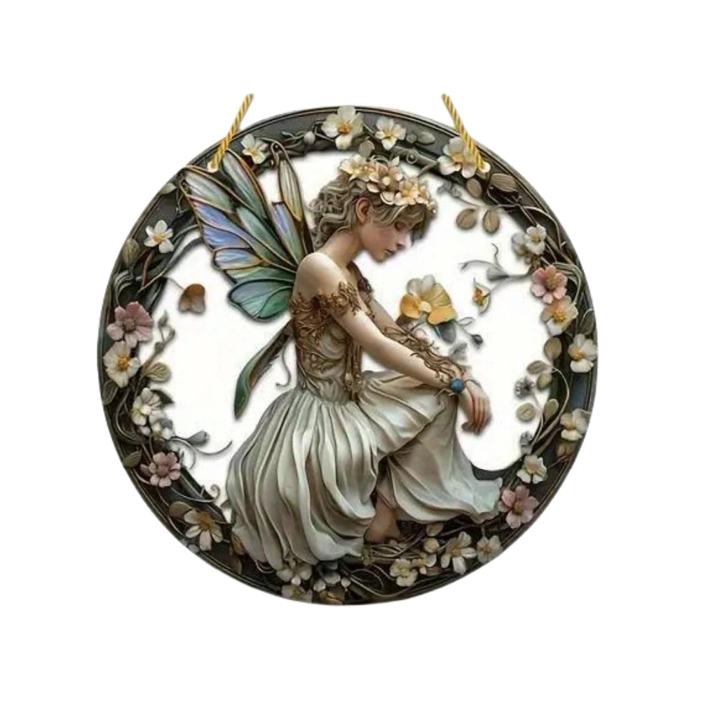 Enchanting Elf Fairy Acrylic Sun Catcher Window Door Display, Seasonal Summer Decor - for Home, Bar, for Daily Christmas Decor    Your Coastal Marketplace | Shoreshopper.com