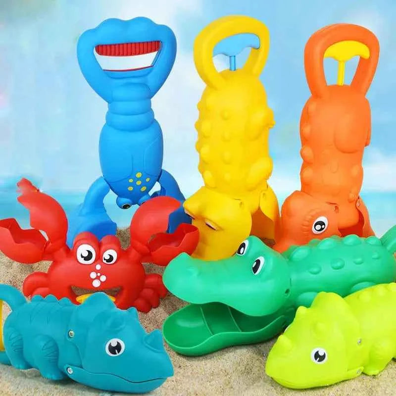 Beach Toys for Kids Summer Sand Grabber Toys Water Play Mold Tools Children Beach Game Sand Toys Outdoor Seaside Beach Swim Toy