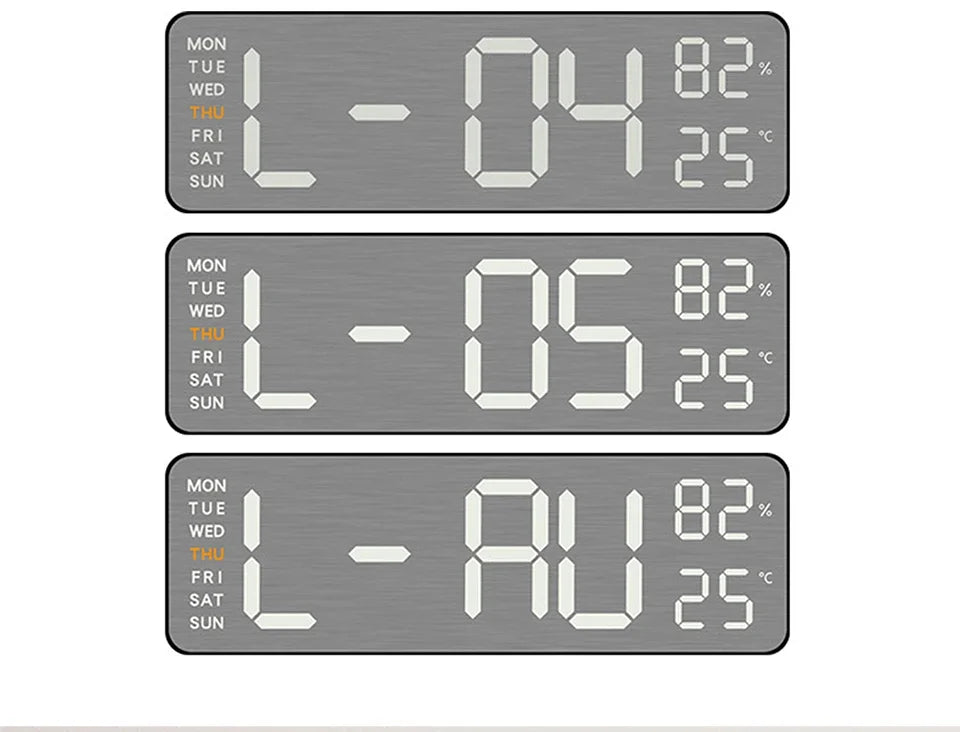 Mirror Brushed Finish Wall Clock Premium Modern Home Wall Clock    Home Decor Supply | Online Retail | ShoreShopper.com
