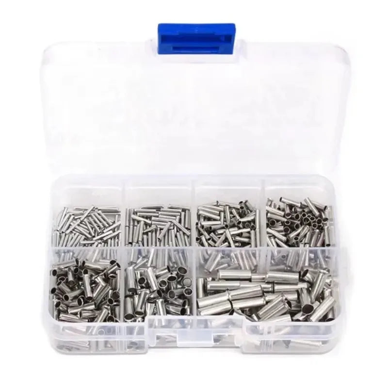 600/700pcs Bare Terminal Tubular Wire End Ferrules Mix Size Uninsulated Cable Sleeves Simple for Wire Connection Pin Crimp    Home Decor Supply | Online Retail | ShoreShopper.com