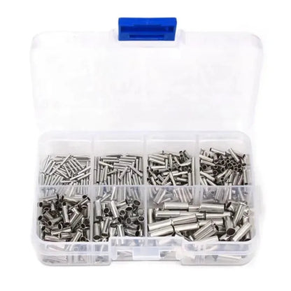 600/700pcs Bare Terminal Tubular Wire End Ferrules Mix Size Uninsulated Cable Sleeves Simple for Wire Connection Pin Crimp    Home Decor Supply | Online Retail | ShoreShopper.com
