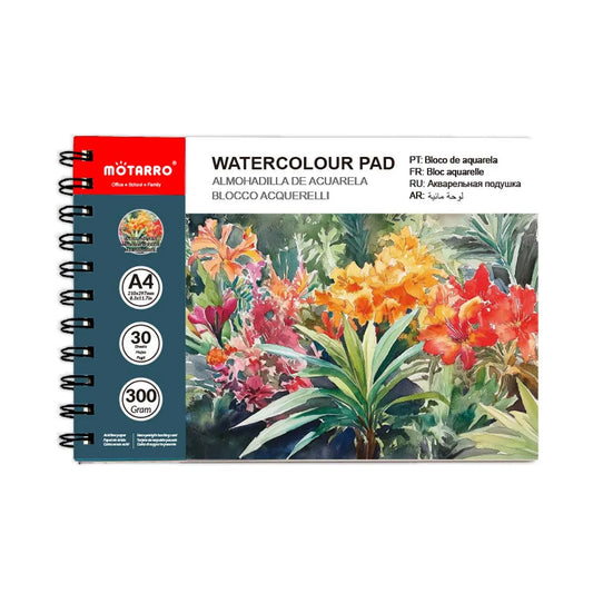 A4 30 Pages Paper Watercolor Book Hand-painted painting Book Fine Lines Water-Solube Color Art Supplies    Home Decor Supply | Online Retail | ShoreShopper.com