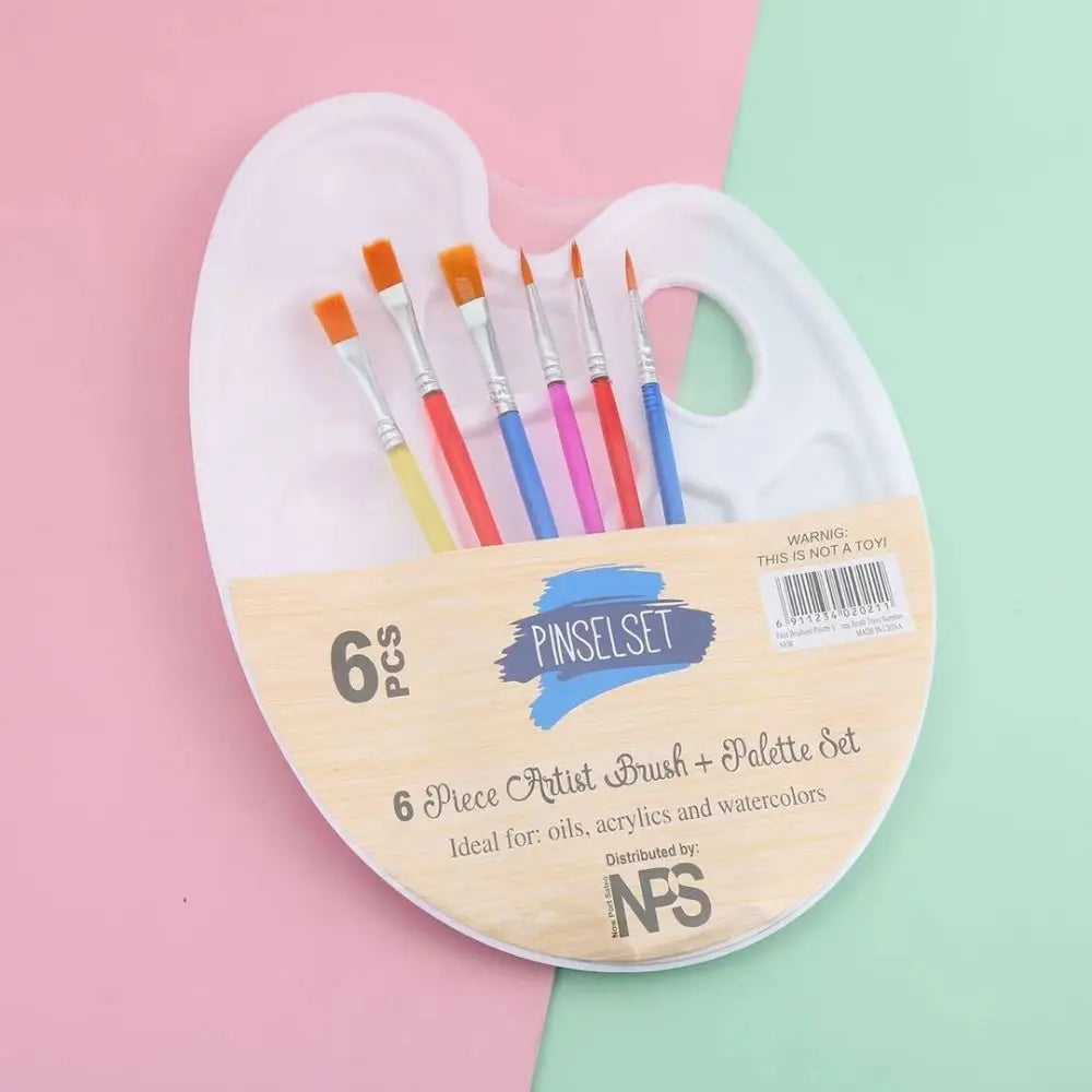 Adults Drawing Artist Coloring Student Art Painting Supplies Watercolor Tray Art Oval Palette Brush Set Oil Painting Palette    Home Decor Supply | Online Retail | ShoreShopper.com