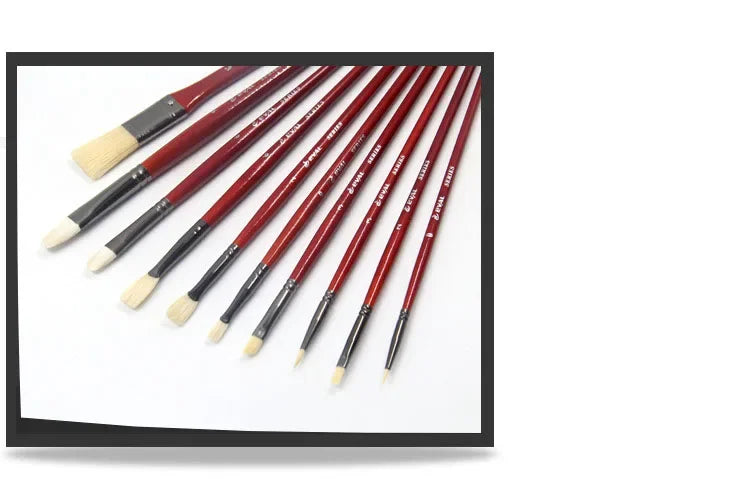 10 multi-functional artist paint brushes Bristle, wool, nylon hair Birch short rod acrylic oil painting gouache pens paint brush    Home Decor Supply | Online Retail | ShoreShopper.com