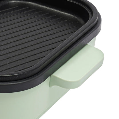 Electric Hot Pot With Grill Area Multi-purpose Hot Pot 2-In-1 Dual Temperature Control    Home Decor Supply | Online Retail | ShoreShopper.com