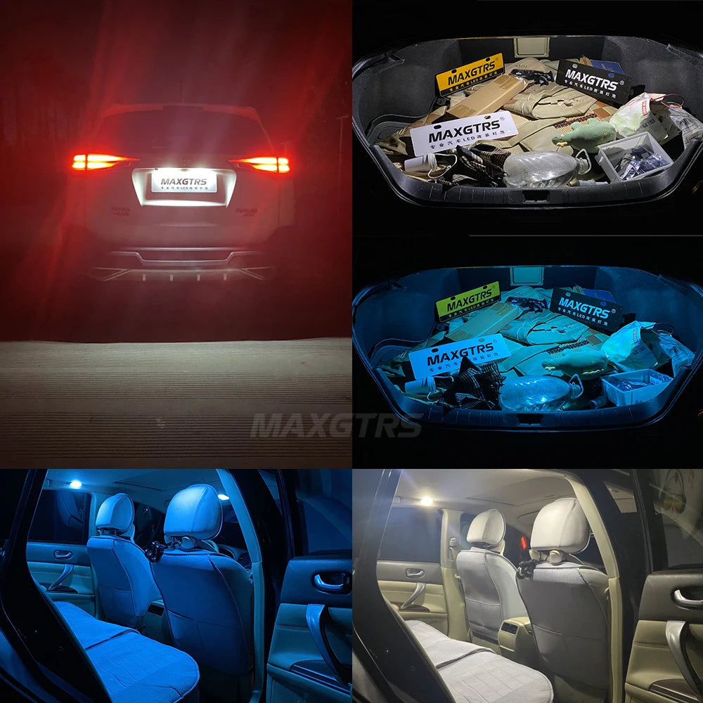5Pcs MAXGTRS LED C5W C10W 39mm 41mm 42mm LED Festoon Canbus Error Free 6500K White Car Interior Light Reading Dome Trunk Lamp 12    Home Decor Supply | Online Retail | ShoreShopper.com