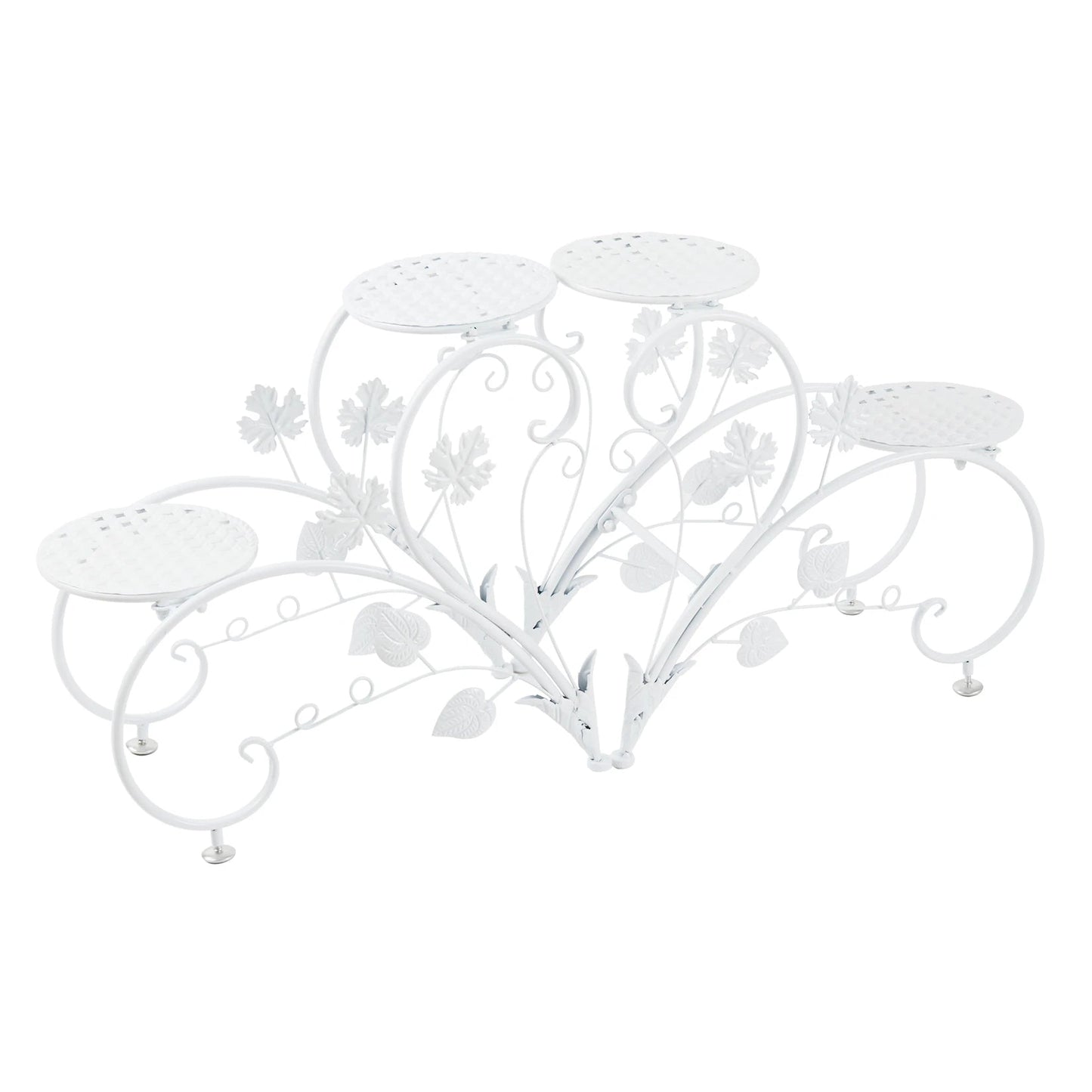 2 PCS Metal Plant Stand Heart-shape Flower Pot Display Holder Garden Support    Home Decor Supply | Online Retail | ShoreShopper.com