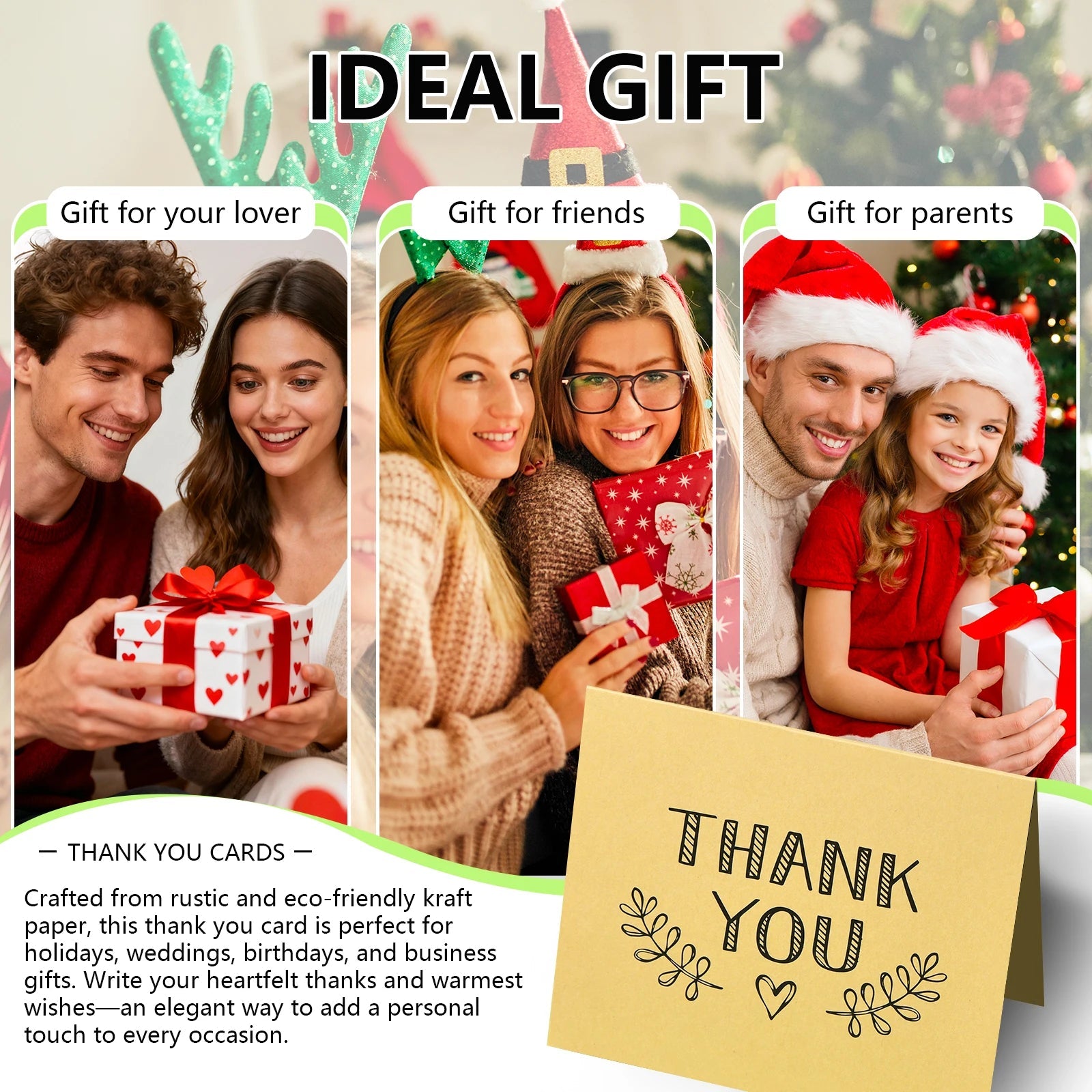 36-Pack Father's Day Thank You Dad Cards with Kraft Envelopes & Stickers, 3.9x5, 6 Designs for Business,Graduations&Memorials    Your Coastal Marketplace | Shoreshopper.com