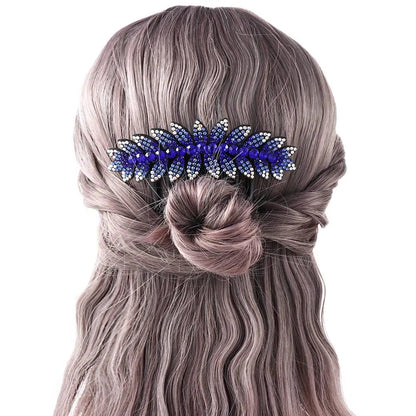 Headwear Elegant For Girls Ponytail Holder Flower Leaves Women Hair Comb Hair Claws Korean Barrettes Hair Clips    Your Coastal Marketplace | Shoreshopper.com
