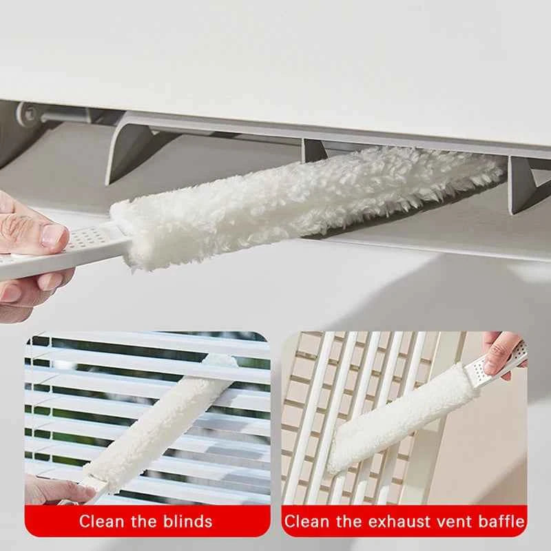 Air Conditioner Cleaning Brush Double-headed Multifunction Cleaning Brushes Blinds Cleaning Brushes Kitchen Cleaning Tools