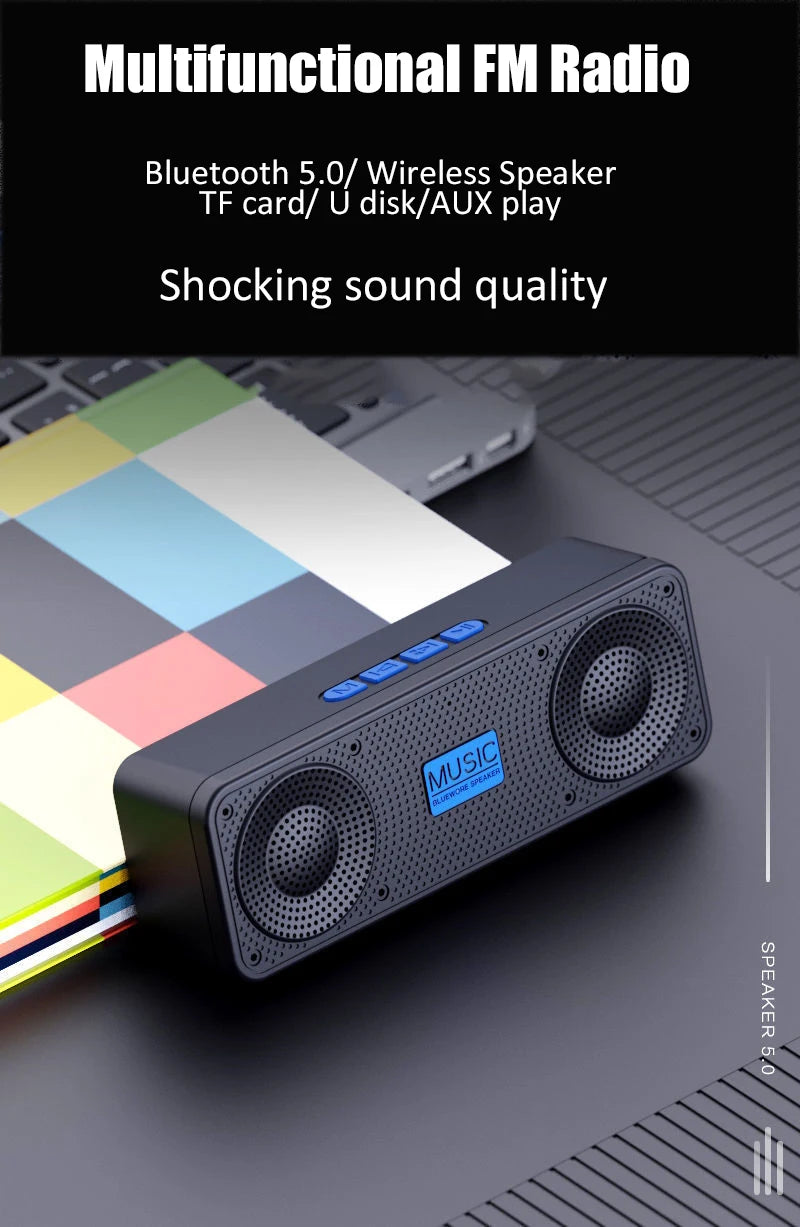 S18 Wireless Creative Bluetooth Smart Speaker Mobile Phone Audio Computer Subwoofer Outdoor Convenient Radio    Home Decor Supply | Online Retail | ShoreShopper.com