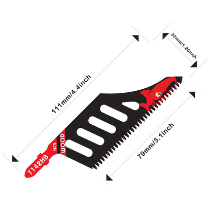 Jigsaw Blade Extra Long Heavy Duty Scroll Saw Blades T-Shank Fine Coarse Teeth for Wood Aluminum Tight Spaces    Home Decor Supply | Online Retail | ShoreShopper.com