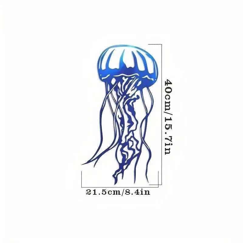 Metal Crafts Swordfish Jellyfish Turtle Home Decoration Art Wall Decoration Ornaments Popular Iron Art, Wall decoration, Artwork