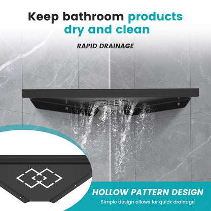 Stainless Steel Bathroom Shelf Shampoo Makeup Shower Storage Shelf Bathroom Wall Mount Corner Organizer Rack    Home Decor Supply | Online Retail | ShoreShopper.com