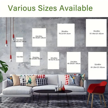1.5-Inch Thick Pine Solid Wood Frame, Canvas Wall Art, Birthday Gift Art Wall Painting, Bedroom, Office, Living Room    Home Decor Supply | Online Retail | ShoreShopper.com
