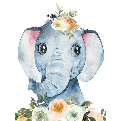 GATYZTORY Paint By Number For Kids Painting Animal And Flower 20x20cm Decorative Paintings Kill Time Easy Hand Painting    Home Decor Supply | Online Retail | ShoreShopper.com