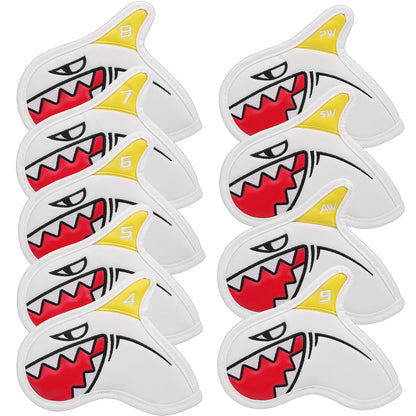 New 9pcs / Set Cool Golf Irons Headcovers  #4-9PAS Golf Iron Set Head Covers  for Man Women - ShoreCo.Shop