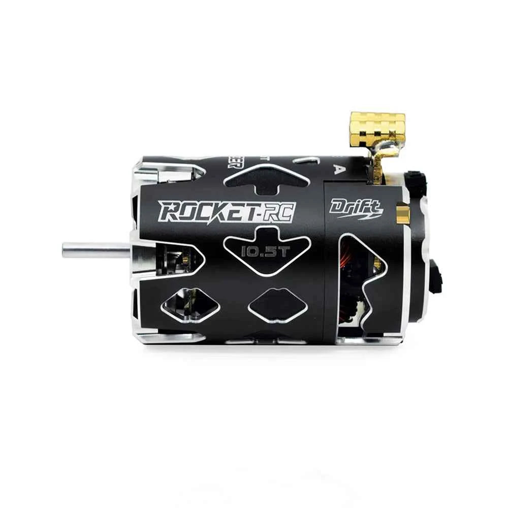 Rocket-RC Thunder 540 Sensored Brushless Motor 10.5T 13.5T 2-3S 3.175 mm Shaft for 1/10 RC Racing Drift Car Parts Surpass Hobby