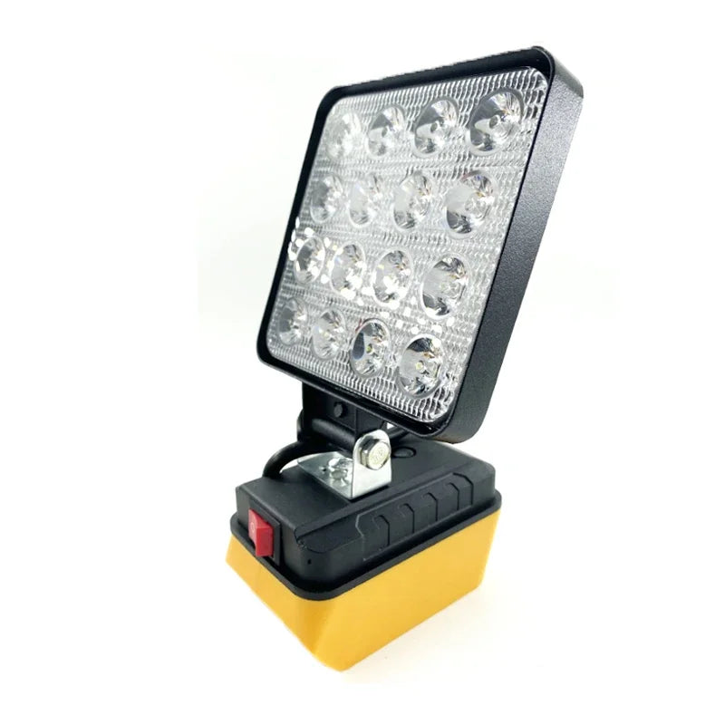 4 Inch Portable LED Work Light for Dewalt 18V 20V Lithium Battery Outdoor Lighting Work Lamp Camping Lighting Outdoor Flashlight - ShoreCo.Shop