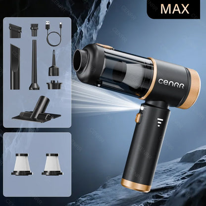 CENRR 2026 Car Vacuum Cleaner Mini 998000PA Cordless Powerful for Home Handheld Blower Car Cleaner Portable Car Vacuum Cleaner - ShoreCo.Shop