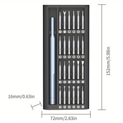 24-in-One Professional Repair Kit - Multi-Functional Precision Screwdriver Set for Mobile Phone and Tablet Disassembly    Home Decor Supply | Online Retail | ShoreShopper.com