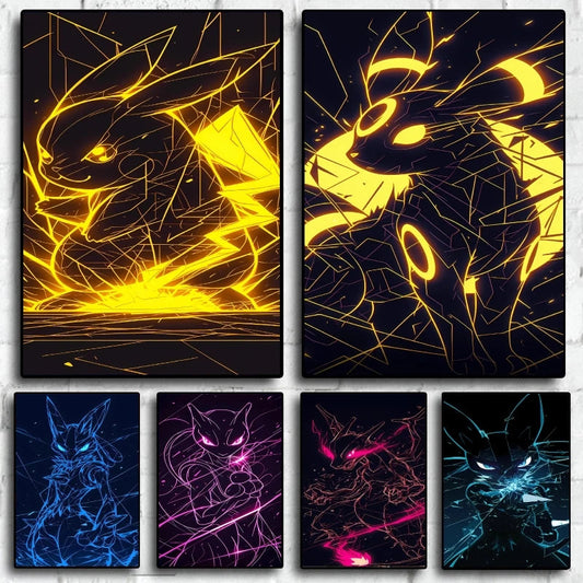 High Quality Pokemon Pikachu Wall Decor with Unique Designs and Gorgeous Colors Bringing A Different Style To The Home Space    Home Decor Supply | Online Retail | ShoreShopper.com