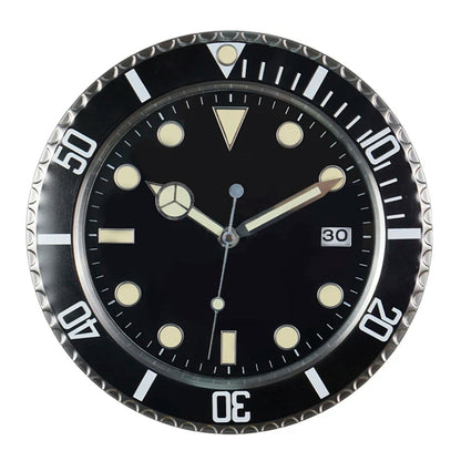 Metal Creative Art Design Digital Luminescent Clock 13"    Home Decor Supply | Online Retail | ShoreShopper.com