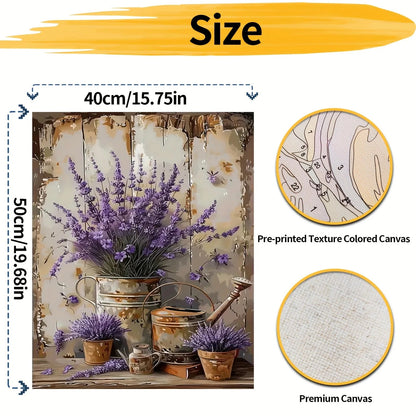 1pc Paint By Number Kits for Adults, 40x50cm/ 16x20inch, DIY Lavender Easy Oil Acrylic Painting By Numbers Kits Arts Crafts for    Home Decor Supply | Online Retail | ShoreShopper.com