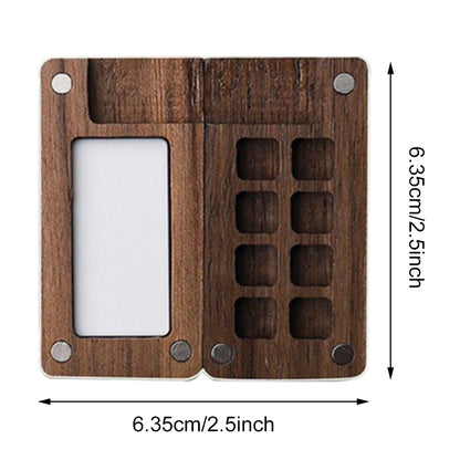 8/15 Colors Portable Travel Gouache Palette Set Mini Walnut Paint Box Artist Gouache Paint Palette Sketchbook Art Supplies    Home Decor Supply | Online Retail | ShoreShopper.com