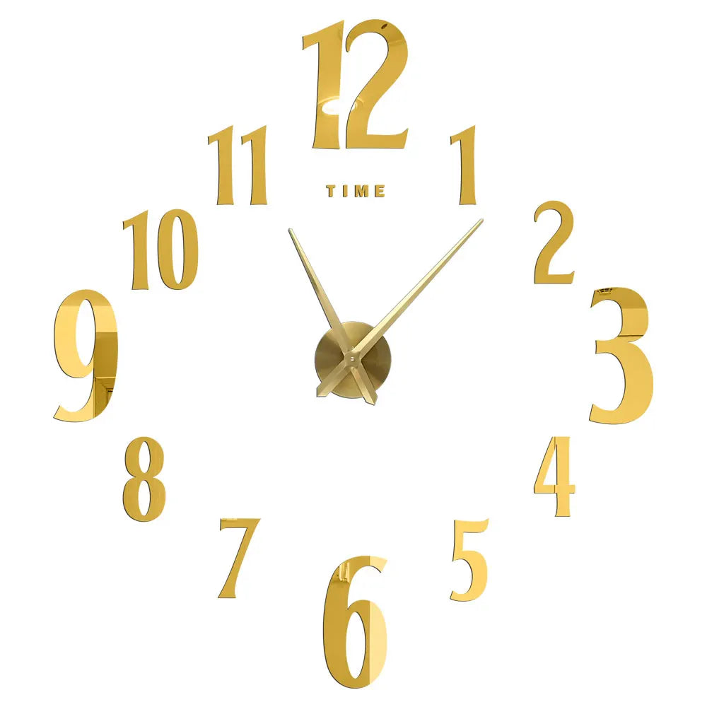 2D/3D Large Roman Numeral Acrylic Mirror Wall Clock Sticker Fashion DIY Quartz Clocks Watch Home Decoration Living Room Stickers    Home Decor Supply | Online Retail | ShoreShopper.com