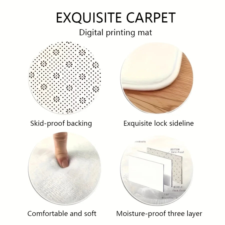 1PC Welcome Print Anti-Slip Doormat - Machine Washable Rug for Indoor/Outdoor, Parties, Spring & Summer Decor, Home Gift    Your Coastal Marketplace | Shoreshopper.com