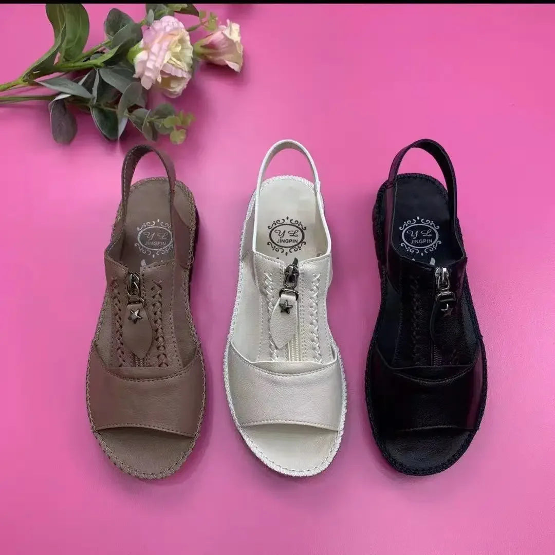 New Women Shoes Fashion Flat Sole Sandals Shoes for Women Fish Mouth Comfortable Casual Sandals Zapatos De Mujer    Your Coastal Marketplace | Shoreshopper.com
