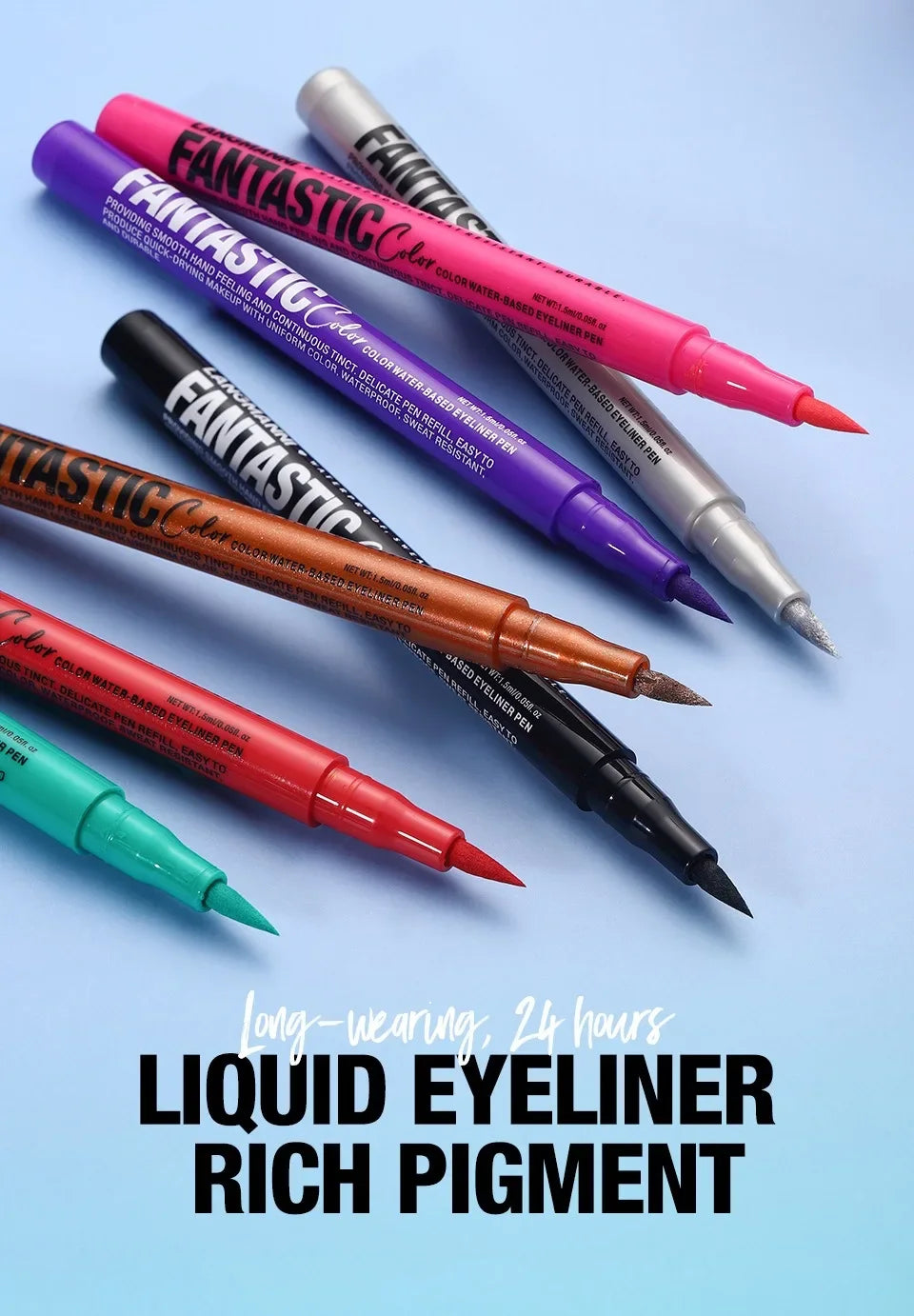 Red Wine Black Waterproof Eyeliner Pencil Untra-fine Liquid Eye Liner Pen Quick Dry Long Lasting Non Smudge Makeup Cosmetics - ShoreCo.Shop