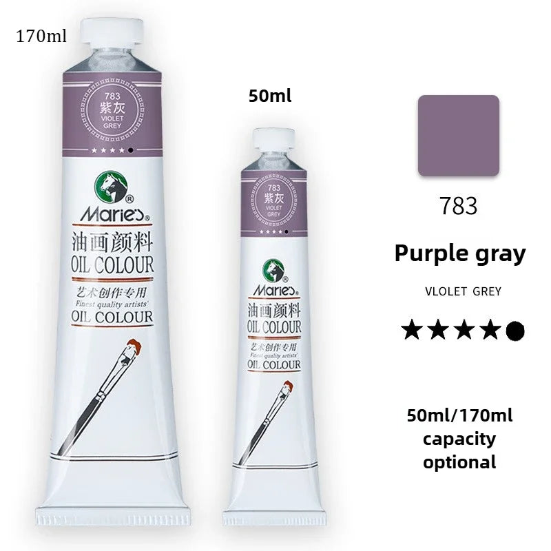 Marie's Oil Paint 170ML Oil Painting Art Creation Pigment Large Oil Paint Paint Single Commonly Used 24 Colors    Home Decor Supply | Online Retail | ShoreShopper.com