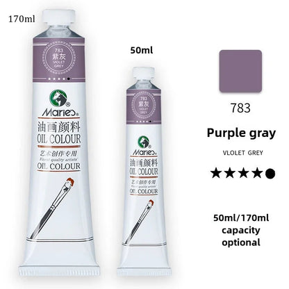 Marie's Oil Paint 170ML Oil Painting Art Creation Pigment Large Oil Paint Paint Single Commonly Used 24 Colors    Home Decor Supply | Online Retail | ShoreShopper.com