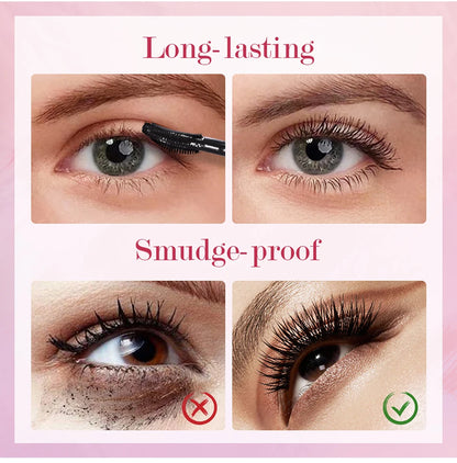 Black Waterproof Mascara Lengthening Eyelash Extension Eye Lashes Brush Beauty Curling Mascara Korean Cosmetics Long-wearing - ShoreCo.Shop