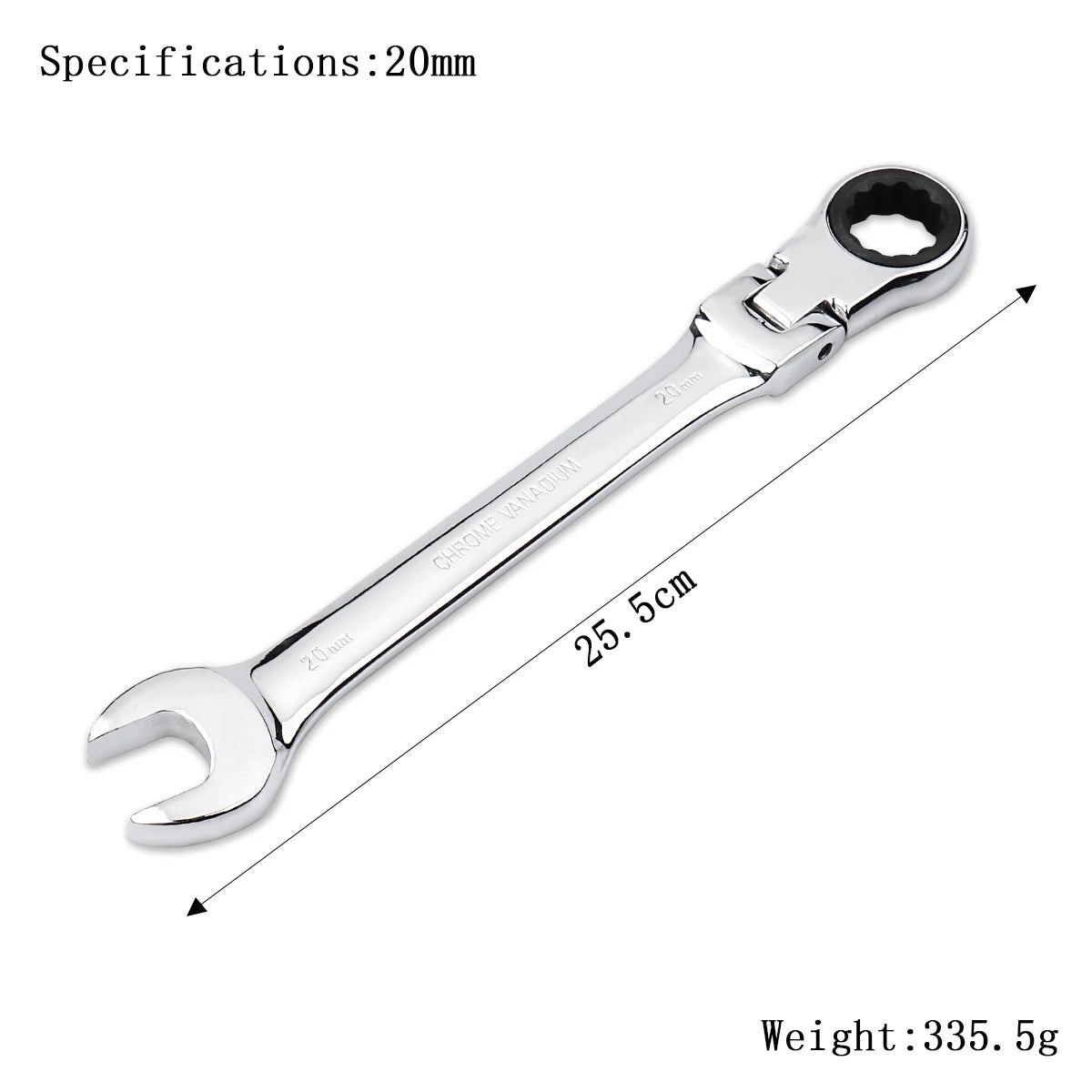 Ratchet Wrench of Keys Spanner Set Hand Tool 72-Tooth Ratcheting Flexible Head Mirror Finish 6mm-27mm Auto and Home Repair 1 pcs    Home Decor Supply | Online Retail | ShoreShopper.com
