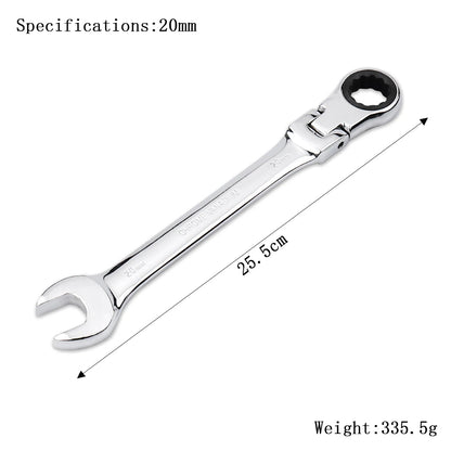 Ratchet Wrench of Keys Spanner Set Hand Tool 72-Tooth Ratcheting Flexible Head Mirror Finish 6mm-27mm Auto and Home Repair 1 pcs    Home Decor Supply | Online Retail | ShoreShopper.com