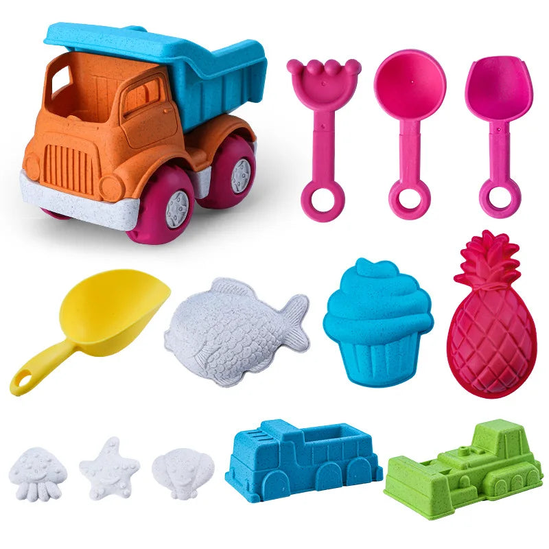 Beach Toys for Kids Sand Toys 31pieces Set Sand Bucket Shovel Rake Toys for Beach Sea Animal Molds Travel Sandbox Toys for Toddl    Your Coastal Marketplace | Shoreshopper.com
