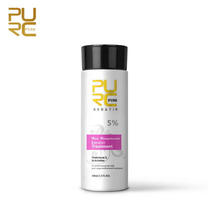 PURC Brazilian Keratin Hair Treatment Keratin Straightening Curly Hair Smoothing Repair Permed Damaged Hair Care Products - ShoreCo.Shop