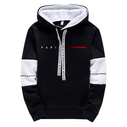 Paris Fashion Hoodies for Men High Quality Hooded Long Sleeve Sweatshirts All Season Daily Casual Sports Pullover Men's Clothes    Home Decor Supply | Online Retail | ShoreShopper.com