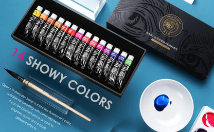 Paul Rubens Professional Watercolors Paint 14 Colors X 5ml Tube High Color Non-toxic Watercolor Set Art and Drawing Supplies    Home Decor Supply | Online Retail | ShoreShopper.com