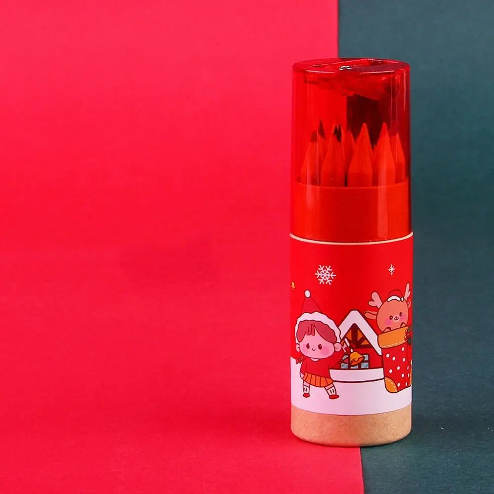 Supplies with Built-in Sharpener Sketch Supplies Drawing Pencils Wooden Pencils Christmas Colored Pencils Sketching Pen    Home Decor Supply | Online Retail | ShoreShopper.com