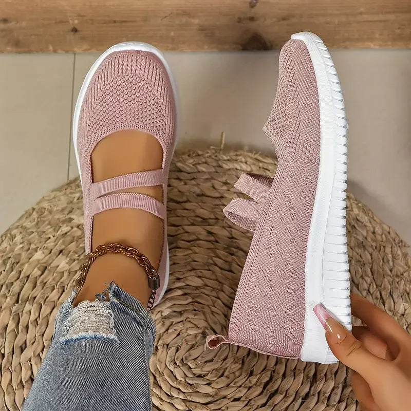 Women's shoes, breathable flying woven shoes, women's outdoor casual shoes, flat anti-slip shoes, free shipping shoes    Your Coastal Marketplace | Shoreshopper.com