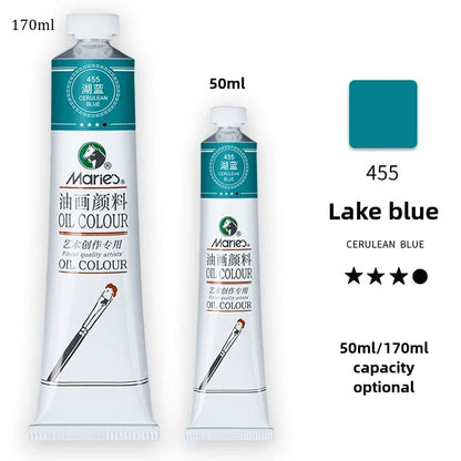 Marie's Oil Paint 170ML Oil Painting Art Creation Pigment Large Oil Paint Paint Single Commonly Used 24 Colors    Home Decor Supply | Online Retail | ShoreShopper.com