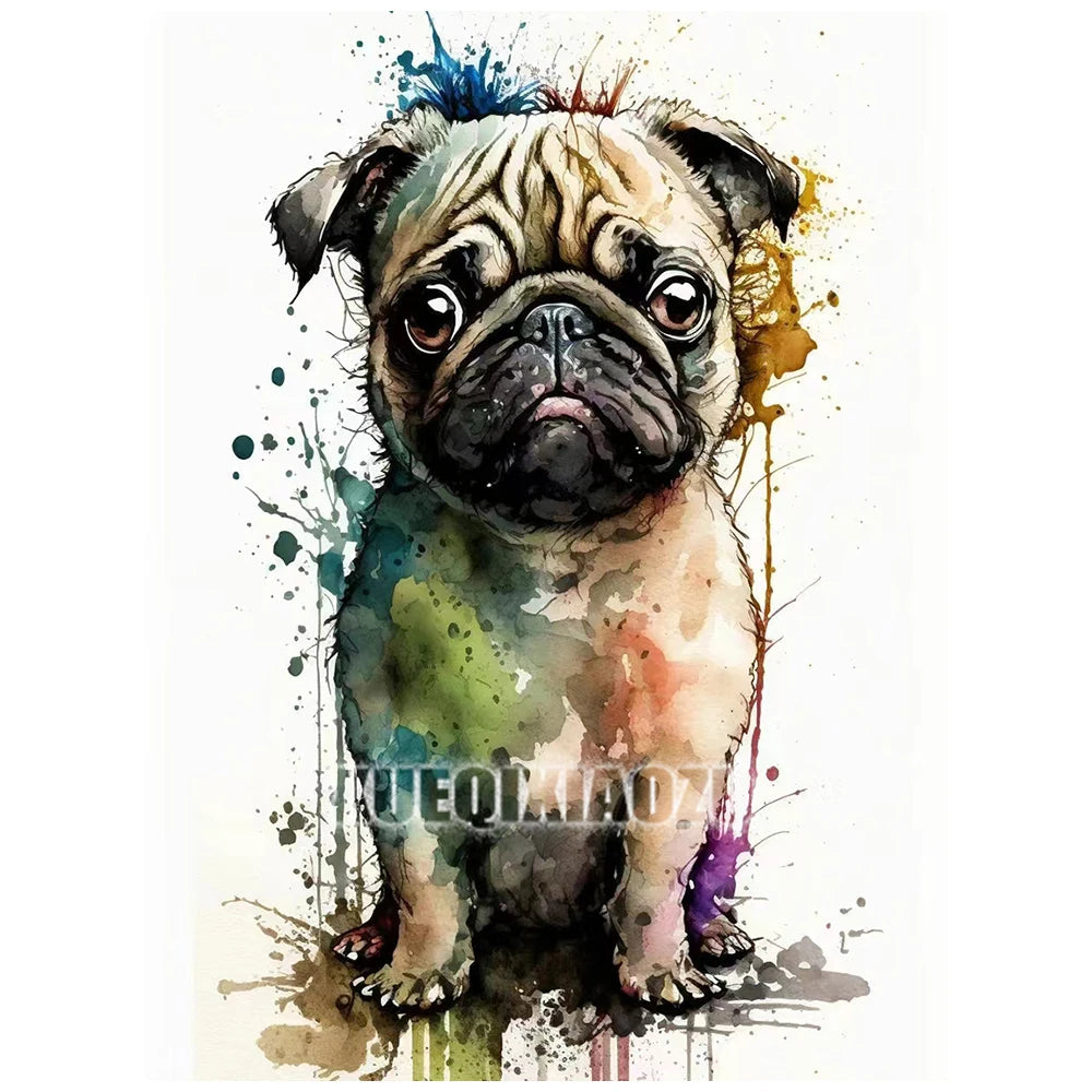 Animal Diamond Painting Graffiti Rhinestone Embroidery Dog Mosaic Cross Stitch Children Gift Art Handmade Home Decoration    Home Decor Supply | Online Retail | ShoreShopper.com