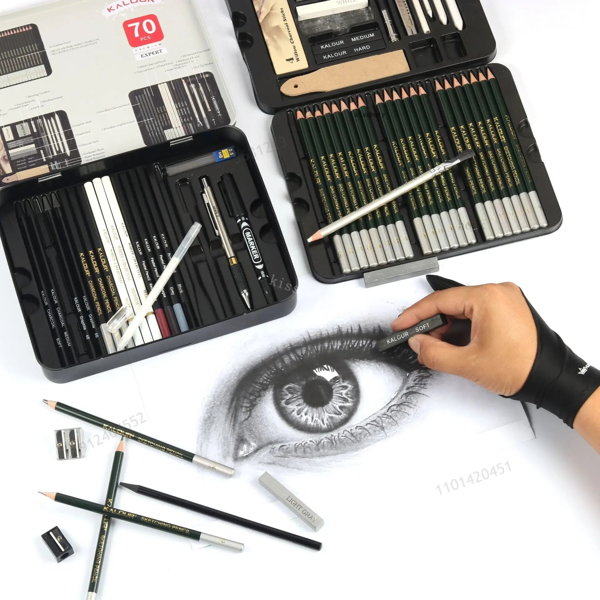 Professional Art Painting Set 70Pieces of Sketch Pencil Set Sketch Tool Set Art Painting Pencil Art Supplies for Painting    Home Decor Supply | Online Retail | ShoreShopper.com