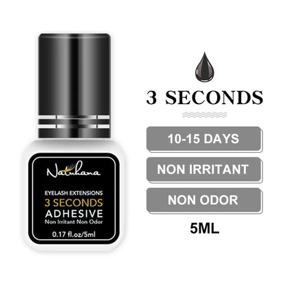 Professional 5ml 0.3S 0.5S 1S 2S 3S Eyelash Glue Fast Drying Strong False Eye Lash Extension Glue Adhesive - ShoreCo.Shop