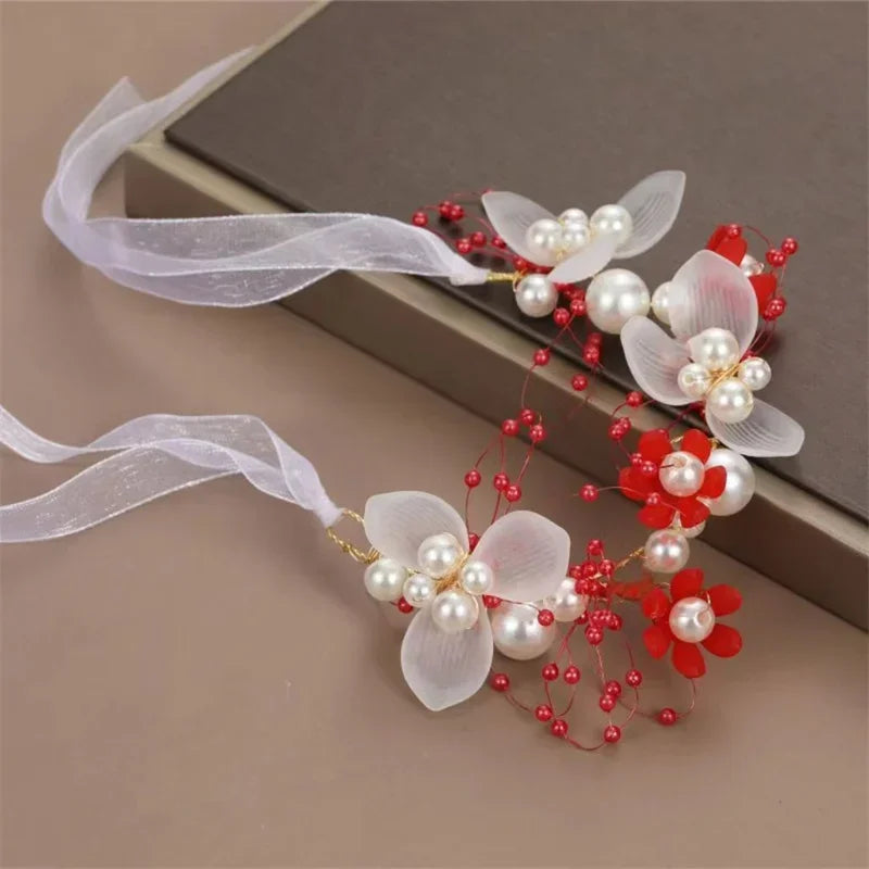 Children's Headwear Elegant Flower Wreath Fairy Crown Headband Princess Children's Hair Birthday Performance Runway Accessories    Your Coastal Marketplace | Shoreshopper.com