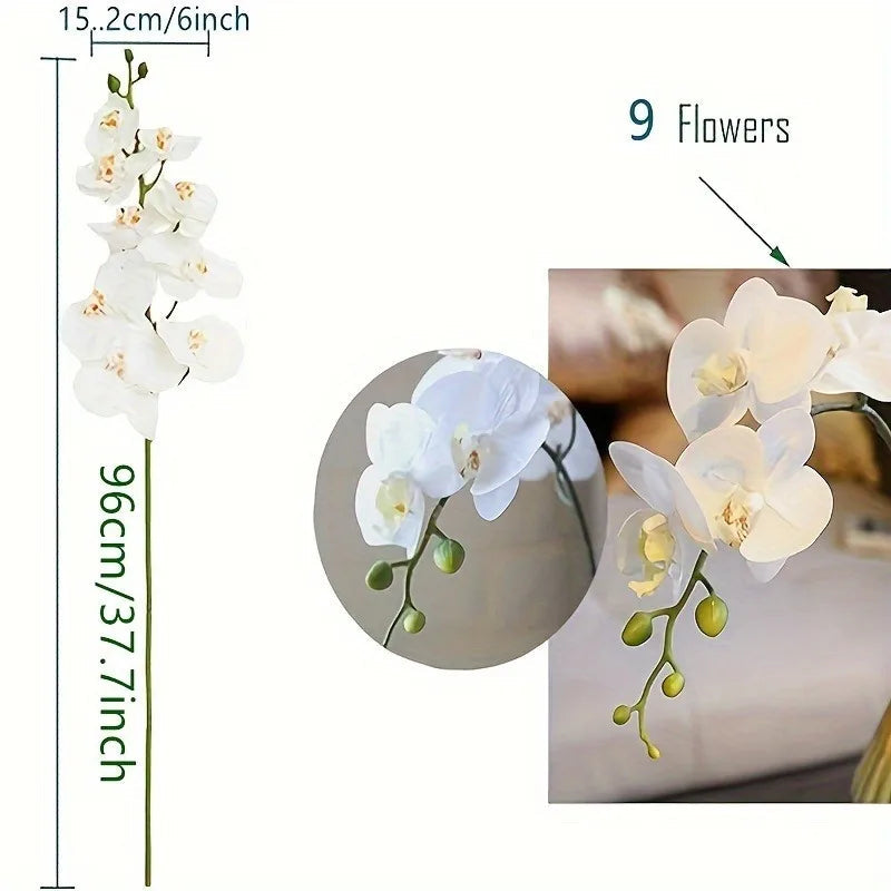 1Pcs Butterfly Orchid Artificial Flowers Orchid Phalaenopsis Fake Flowers Party Home Decor Garden Wedding Decoration Accessories    Home Decor Supply | Online Retail | ShoreShopper.com